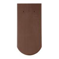 Рядовая черепица Braas Опал темно-коричневый