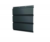 Софит металлический без перфорации 0,5 GreenCoat Pural BT, matt с пленкой RR2Н3 (RAL 7016 антрацитово-серый)