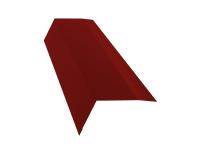 Планка карнизная 100х65 0,7 PE с пленкой RAL 3011 коричнево-красный (2,5м)