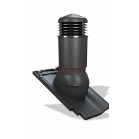 Вентиляционный выход Wirplast Wirovent Plus Tile K98 изолированный (утепленный) RAL 7021