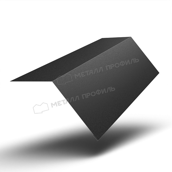 Планка карнизная широкая 100х2000 (VikingMP-01-9005-0.45)