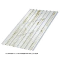 Профилированный лист МП-20x1100-B (ECOSTEEL_MA-01-Беленый Дуб-0,5)