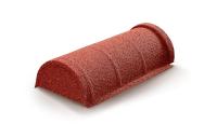 Конек полукруглый начальный AeroDek Tradition /Firenze терракота