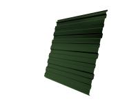 Профнастил С10R Grand Line 0,5 GreenCoat Pural BT, matt RR 11 темно-зеленый (RAL 6020 хромовая зелень)