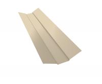 Планка ендовы верхней 95х80х95 0,45 PE с пленкой RAL 1015 светлая слоновая кость (2,5м)