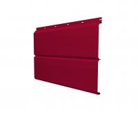 Софит ЭкоБрус с перфорацией 0,345 Grand Line 0,45 PE RAL 3003 рубиново-красный