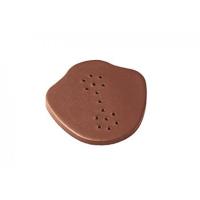 Коньковый керамический торцевой элемент Braas Рубин 9V каштан