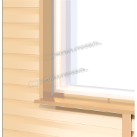 Планка аквилона малая 35х20х2000 (ПЭ-01-7004-0.45)