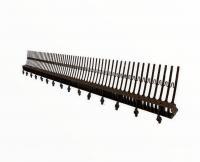 Гребень свеса с вентиляционной решеткой (80*1000мм) RAL