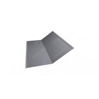 Планка ендовы нижней 300х300 0,4 PE с пленкой RAL 7004 сигнальный серый (3м)