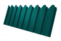 Профнастил С20А фигурный 0,45 PE RAL 5021 водная синь