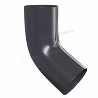 Колено сливное МЕТАЛЛ ПРОФИЛЬ Foramina круглого сечения D=100 Solano PL-double RAL 7024