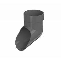 ТН ОПТИМА слив трубы, серый, шт