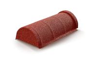 Конек полукруглый начальный AeroDek Tradition /Firenze античный красный