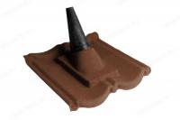 TV проходной элемент AeroDek Tradition кирпично красный