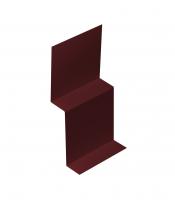 Стартовый профиль фибросайдинга 0,7 PE с пленкой RAL 3005 красное вино (2м)