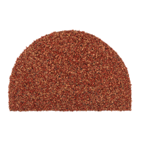 Заглушка полукруглого конька LUXARD коралл