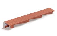 Планка фронтонная левая AeroDek Tradition терракота