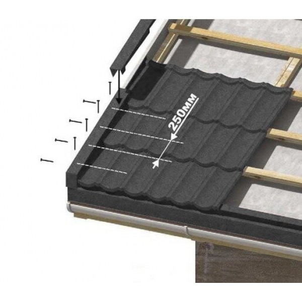Планка торцевая левая LUXARD Алланит