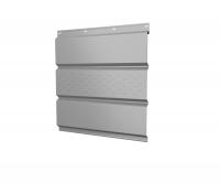 Софит металлический центральная перфорация 0,5 Satin с пленкой RAL 9003 сигнальный белый