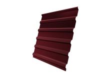 Профнастил С20В 0,45 PE с пленкой RAL 3005 красное вино