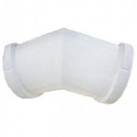 Угол желоба ТЕХНОНИКОЛЬ ПВХ 125/82, 135°, белый