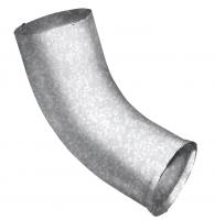 Колено стока Optima 100мм Zn