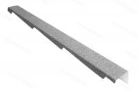 Планка фронтонная правая AeroDek Quadro серебро