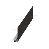 Планка карнизного свеса сложная 185х50х2000 NormanMP (ПЭ-01-RR32-0.5)