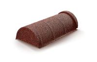 Конек полукруглый начальный AeroDek Tradition /Firenze тик