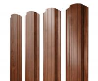 Штакетник Прямоугольный фигурный 0,45 Print Elite Rowan TwinColor