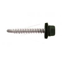 Саморез 4,8х35 RAL6007 (бутылочно-зеленый)