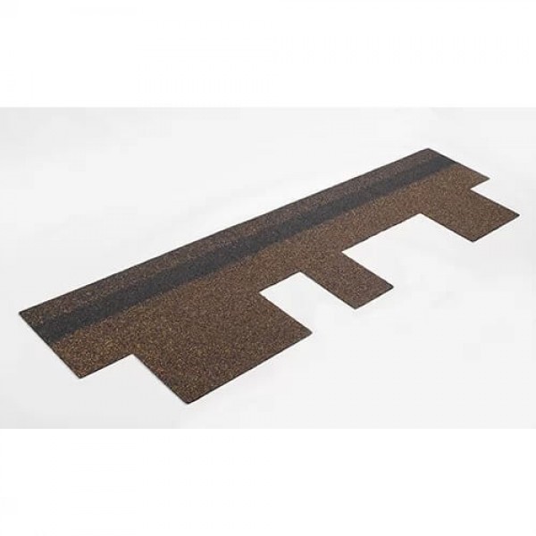 Гибкая черепица ТЕХНОНИКОЛЬ Финская Аккорд Коричневый