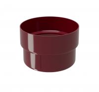 Муфта трубы соединительная ПВХ Grand Line бордо (RAL 3005)