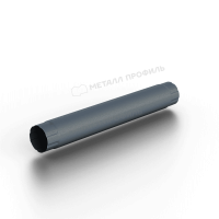 Труба соединительная D100х1000 Foramina Freeze (FRZ_D-01-Grey\Grey-0.5)