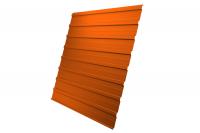 Профнастил С10A 0,45 PE RAL 2004 оранжевый