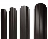 Штакетник П-образный А фигурный 0,45 Print Elite Coffee Wood TwinColor