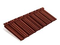 Лист Metrotile MetroShake 2 красный