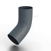 Колено сливное D100 Foramina Freeze (FRZ_D-01-Grey\Grey-0.6)