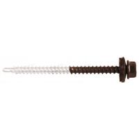 Саморез 4,8х70 RAL8017 (коричневый шоколад)