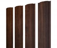 Штакетник Полукруглый Slim 0,45 Print-Double Premium Cherry Wood Lite Fresh