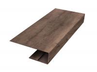 J-Профиль 18мм 0,45 Print Elite White Wood TwinColor (2,5м)