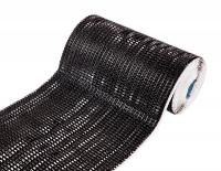 LUXARD Гофрированная лента для примыканий F-2, Алюминий, черная
