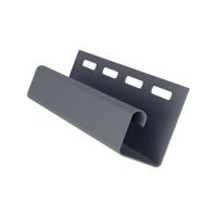 Профиль J 3,00 двухслойный Grand Line серый графит