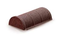 Конек полукруглый конечный AeroDek Tradition /Firenze тик