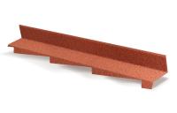 Планка примыкания правая AeroDek Tradition античный красный