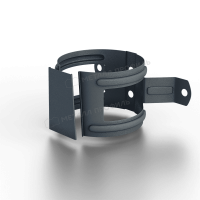 Держатель трубы D100 (на дерево) Foramina Freeze (FRZ_D-01-Grey\Grey-0.6)