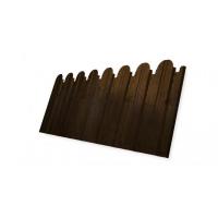 Профнастил С10B фигурный 0,45 Print-Double Premium Antique Wood