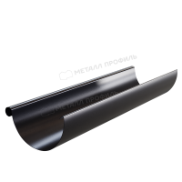 Желоб водосточный D125х3000 (PURMAN Д-20-9005\9005-0.5)