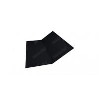 Планка ендовы нижней 300х300 0,45 PE с пленкой RAL 9005 черный (2м)